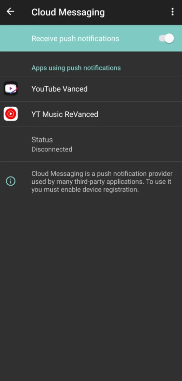 MicroG Screenshot 3